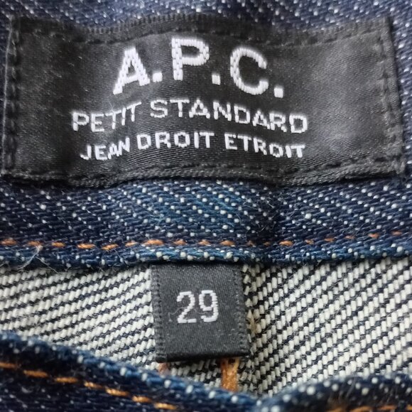 A.P.C. selvedge jeans petit standard size 29 - Picture 13 of 16